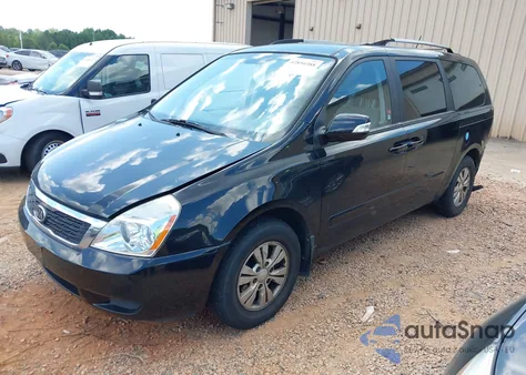 2012 Kia Sedona Lx from USA, damaged, VIN KNDMG4C73C6483482